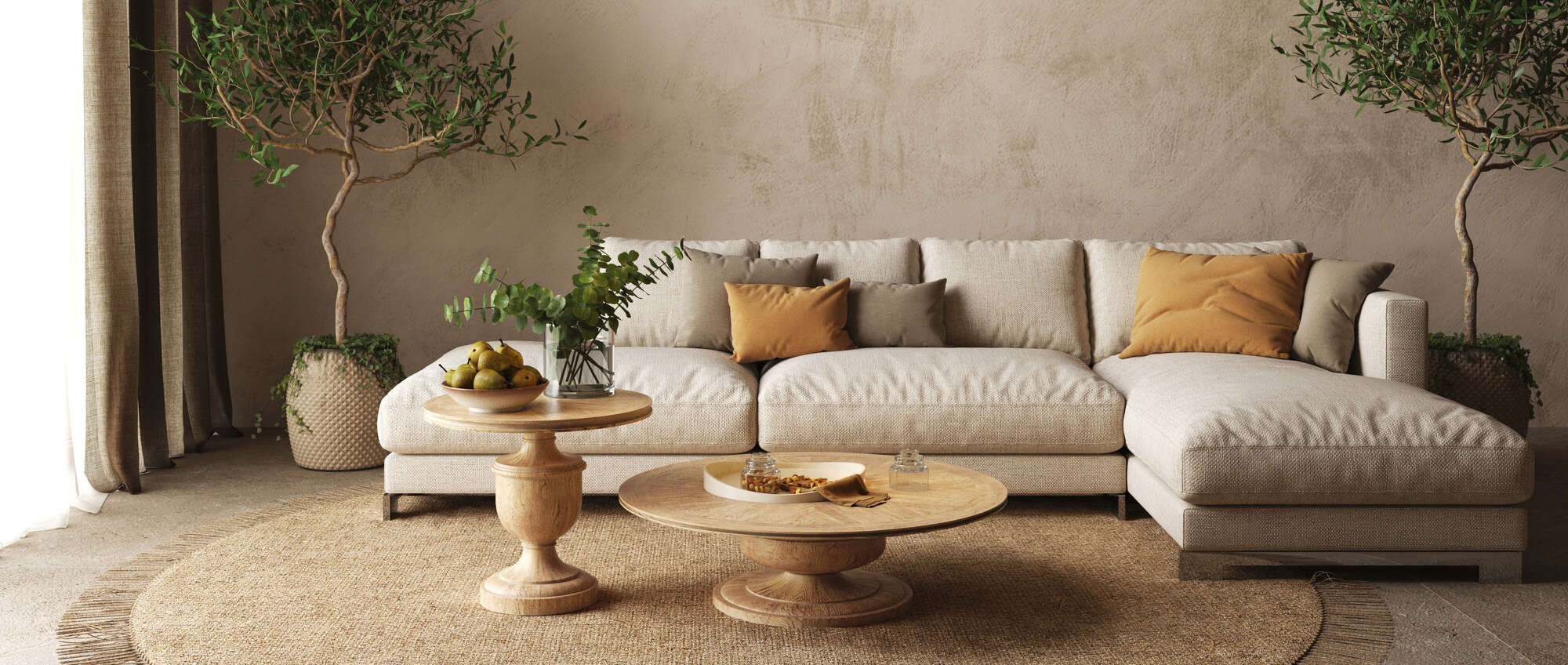 Materiali naturali per interni: bellezza, sostenibilità e benessere